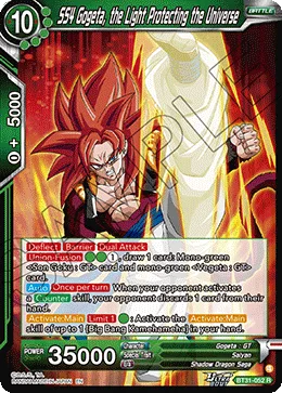 SS4 Gogeta, the Light Protecting the Universe, Impact Beyond Dimensions #BT31-052