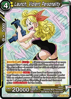 Launch, Violent Personality, Normal