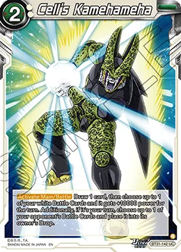Cell’s Kamehameha, Impact Beyond Dimensions #BT31-142