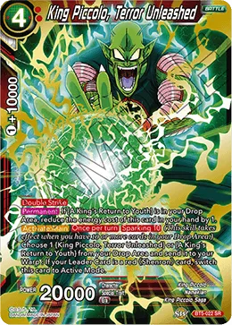 King Piccolo, Terror Unleashed, Miraculous Revival #BT5-022