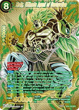 Broly, Ultimate Agent of Destruction, Destroyer Kings #BT6-125_PR02