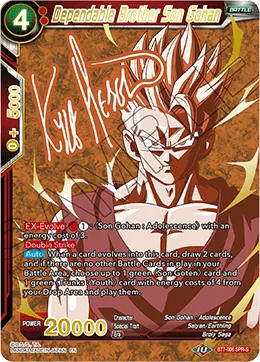 Dependable Brother Son Gohan, Assault of the Saiyans #BT7-006_SPR_S
