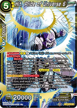 Hit, Pride of Universe 6, Assault of the Saiyans #BT7-079