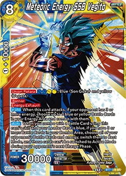 Meteoric Energy SSB Vegito, Assault of the Saiyans #BT7-118