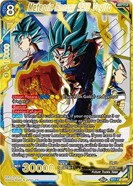 Meteoric Energy SSB Vegito, Assault of the Saiyans #BT7-118_SPR