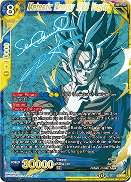 Meteoric Energy SSB Vegito, Assault of the Saiyans #BT7-118_SPR_S