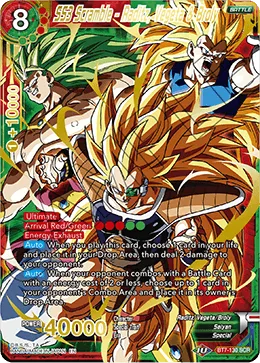 SS3 Scramble - Raditz, Vegeta & Broly, Assault of the Saiyans #BT7-130