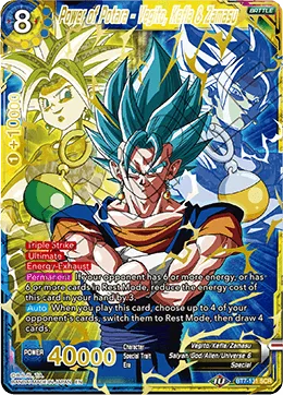 Power of Potara - Vegito, Kefla & Zamasu, Assault of the Saiyans #BT7-131