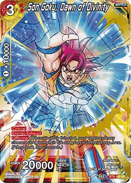 Son Goku, Dawn of Divinity, Malicious Machinations #BT8-109