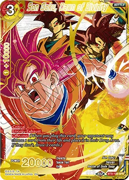 Son Goku, Dawn of Divinity, Malicious Machinations #BT8-109_SPR
