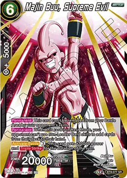 Majin Buu, Supreme Evil, Universal Onslaught #BT9-077