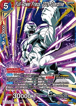Full-Power Frieza, 100% Overdrive, Universal Onslaught #BT9-101