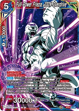 Full-Power Frieza, 100% Overdrive, Universal Onslaught #BT9-101_SPR02