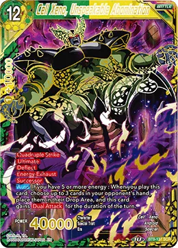 Cell Xeno, Unspeakable Abomination, Universal Onslaught #BT9-137