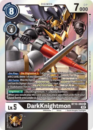 DarkKnightmon, BT-10: Booster Xros Encounter #BT10-066