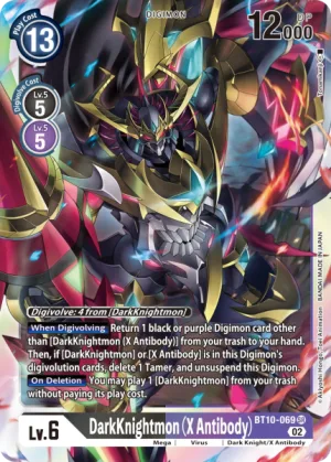 DarkKnightmon (X Antibody), BT-10: Booster Xros Encounter #BT10-069