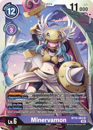 Minervamon, BT-10: Booster Xros Encounter #BT10-083