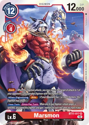 Marsmon, BT-11: Booster Dimensional Phase #BT11-017