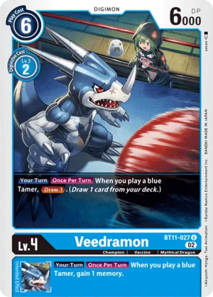 Veedramon, BT-11: Booster Dimensional Phase #BT11-027