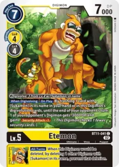 Etemon, Normal