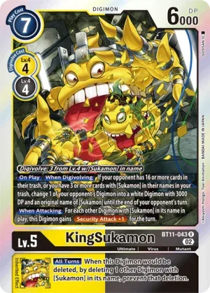 KingSukamon, BT-11: Booster Dimensional Phase #BT11-043