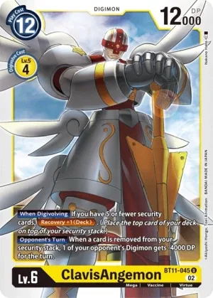 ClavisAngemon, BT-11: Booster Dimensional Phase #BT11-045