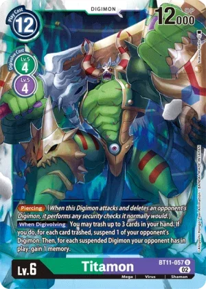 Titamon, BT-11: Booster Dimensional Phase #BT11-057