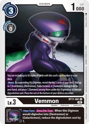 Vemmon, BT-11: Booster Dimensional Phase #BT11-061