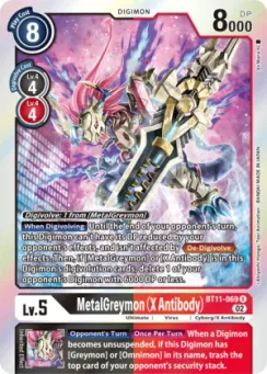 MetalGreymon (X Antibody), Normal