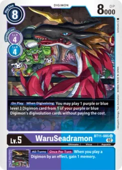 WaruSeadramon, Normal