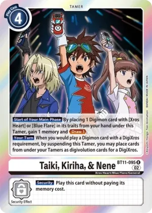 Taiki, Kiriha, & Nene, BT-11: Booster Dimensional Phase #BT11-095