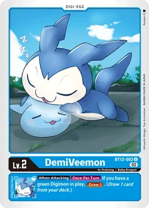DemiVeemon, BT-12: Booster Across Time #BT12-002