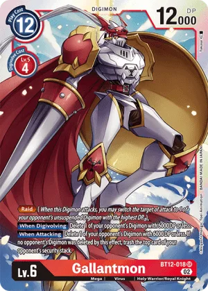 Gallantmon, BT-12: Booster Across Time #BT12-018