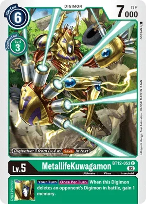 MetallifeKuwagamon, BT-12: Booster Across Time #BT12-053