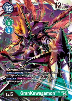 GranKuwagamon, BT-12: Booster Across Time #BT12-056