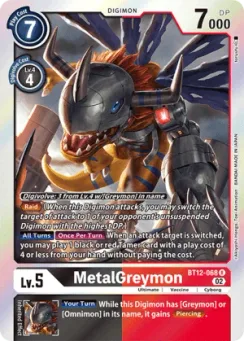 MetalGreymon, Normal