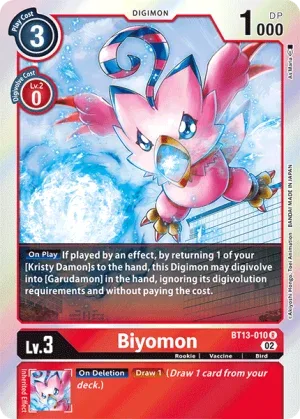 Biyomon, BT-13: Booster Versus Royal Knights #BT13-010