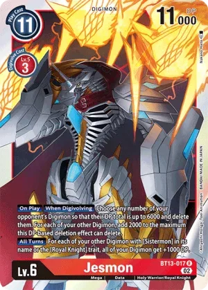 Jesmon, BT-13: Booster Versus Royal Knights #BT13-017