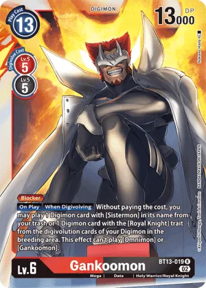 Gankoomon, BT-13: Booster Versus Royal Knights #BT13-019