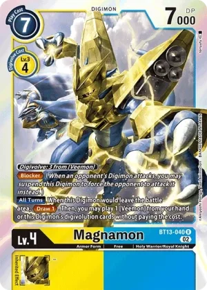 Magnamon, BT-13: Booster Versus Royal Knights #BT13-040