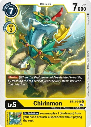 Chirinmon, BT-13: Booster Versus Royal Knights #BT13-041
