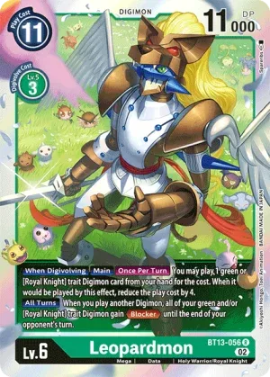 Leopardmon, BT-13: Booster Versus Royal Knights #BT13-056