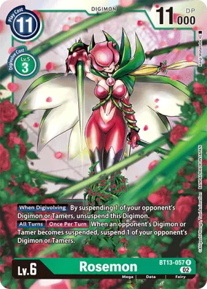 Rosemon, BT-13: Booster Versus Royal Knights #BT13-057