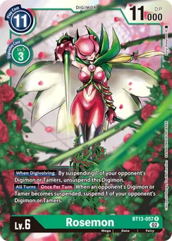 Rosemon, Normal