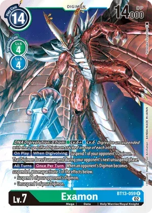Examon, BT-13: Booster Versus Royal Knights #BT13-059