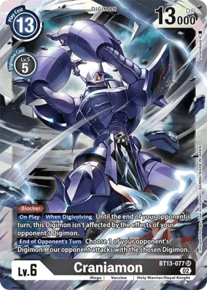 Craniamon, BT-13: Booster Versus Royal Knights #BT13-077