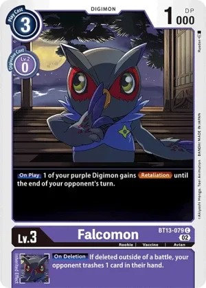 Falcomon, BT-13: Booster Versus Royal Knights #BT13-079