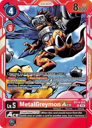 MetalGreymon, BT-14: Booster Blast Ace #BT14-014