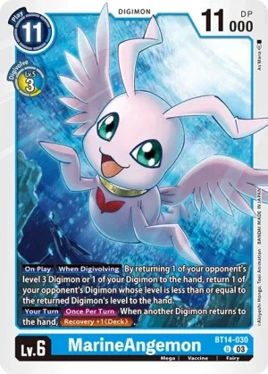 MarineAngemon, BT-14: Booster Blast Ace #BT14-030