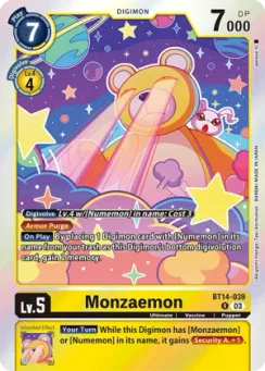 Monzaemon, Normal